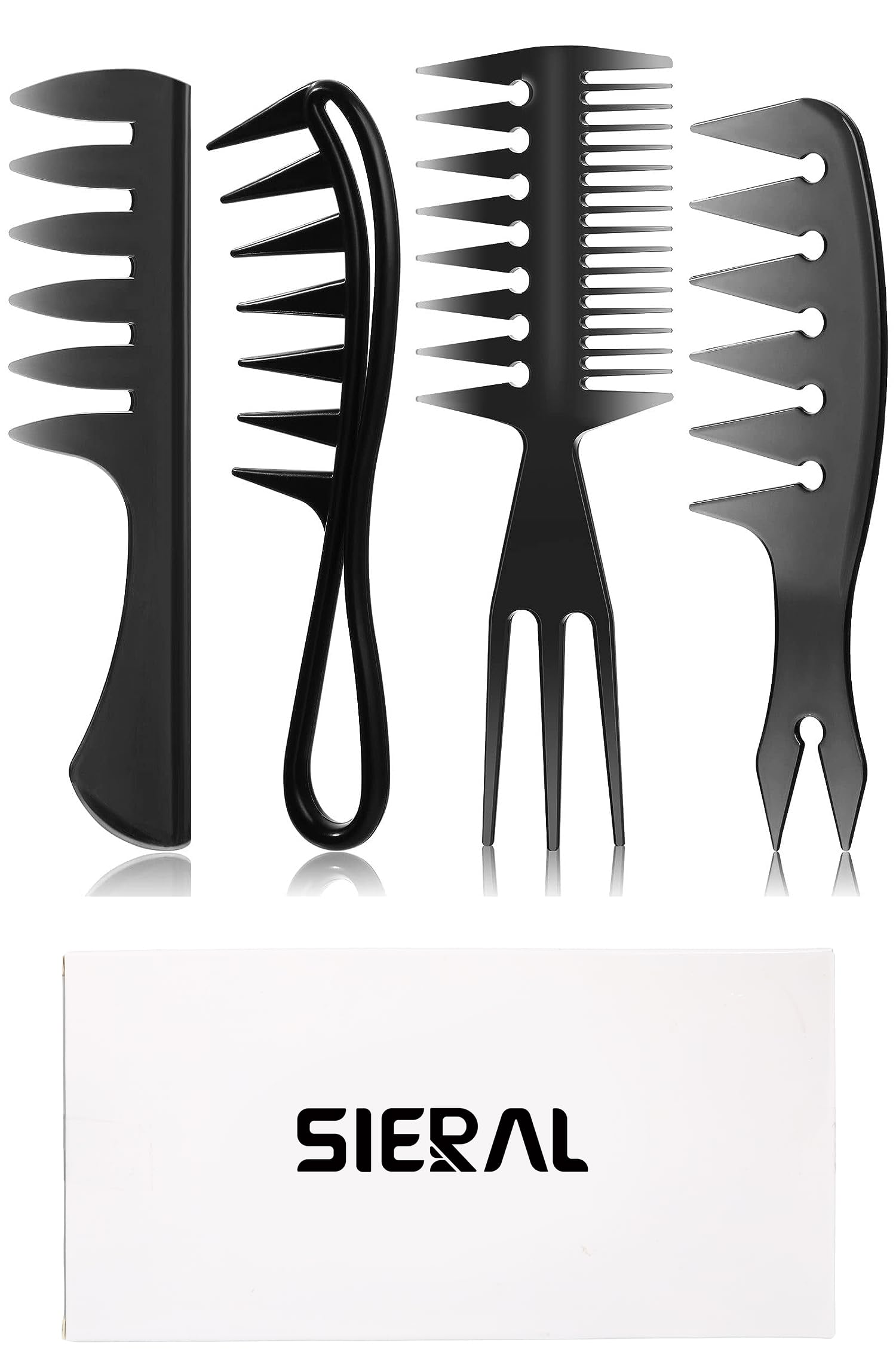 Sieral easy-clean design keeps combs ready for next session