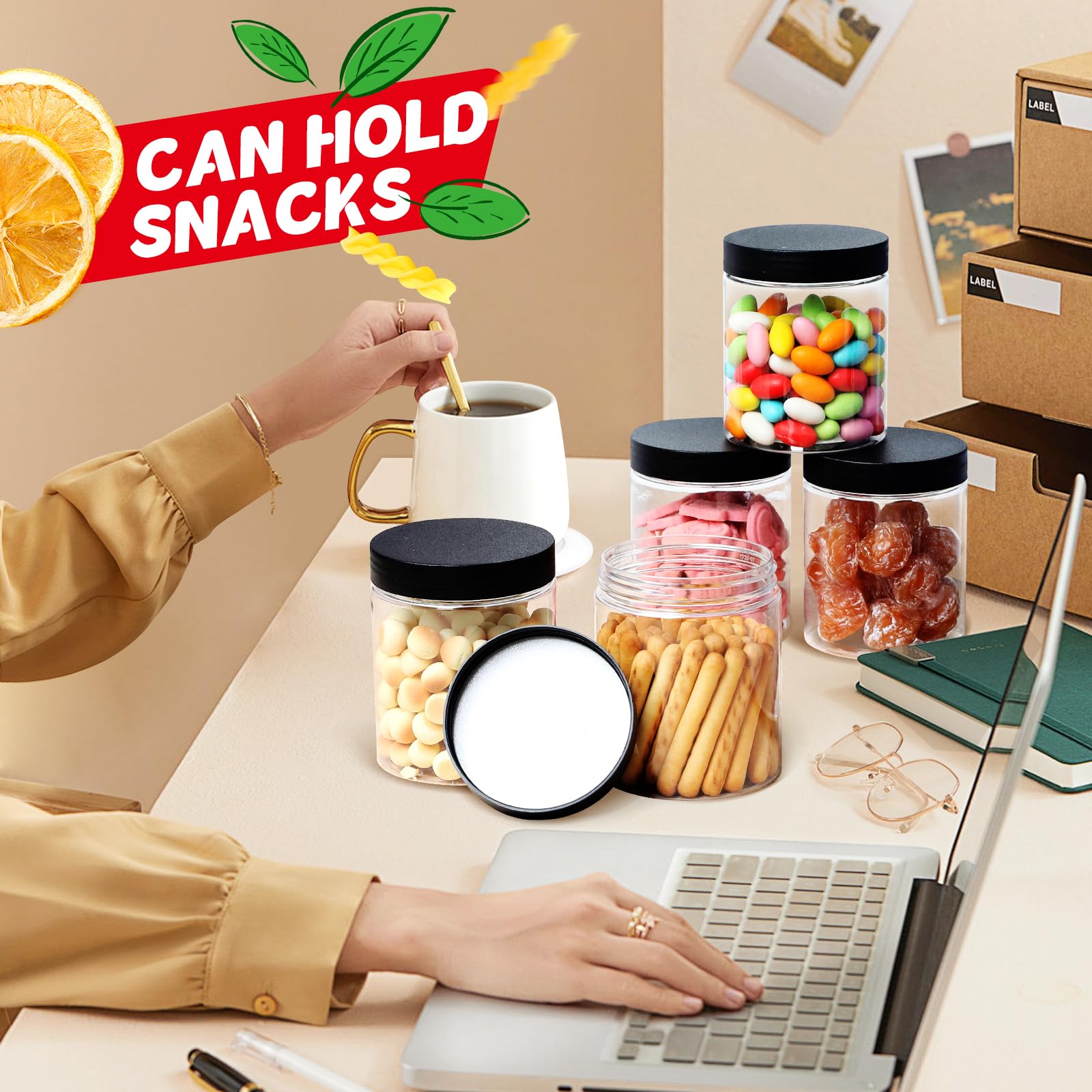 Sietpoek airtight seal jar prevents leaks during storage.