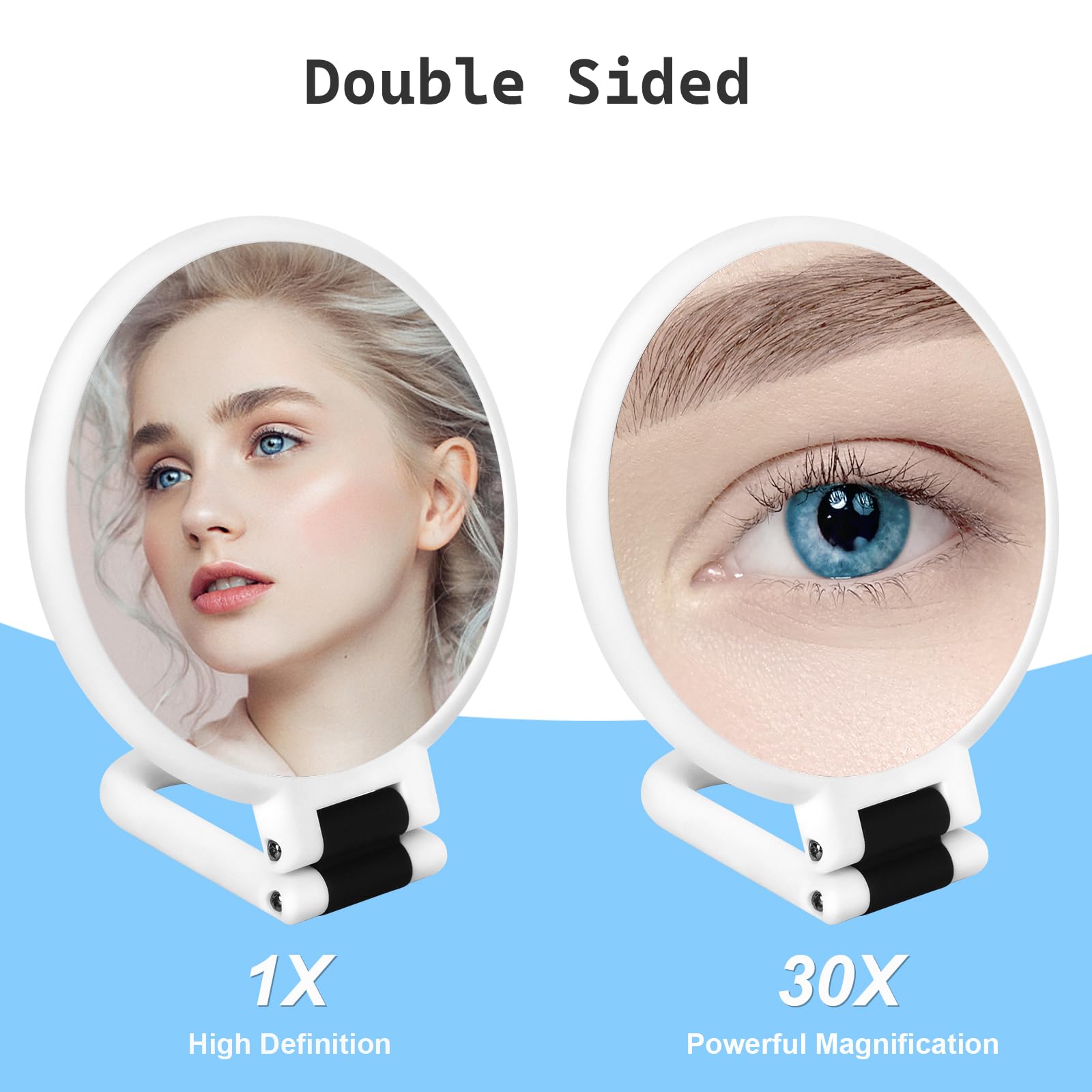 Sifolo 30x magnification close-up reveals pores and skin texture