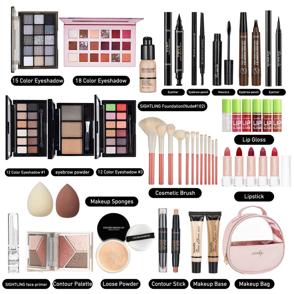 SIGHTLING travel bag with makeup highlights easy organization for on-the-go beauty