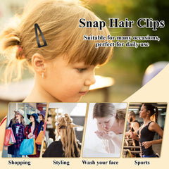 Sightor 2-inch hair clip pack for easy styling on the go.
