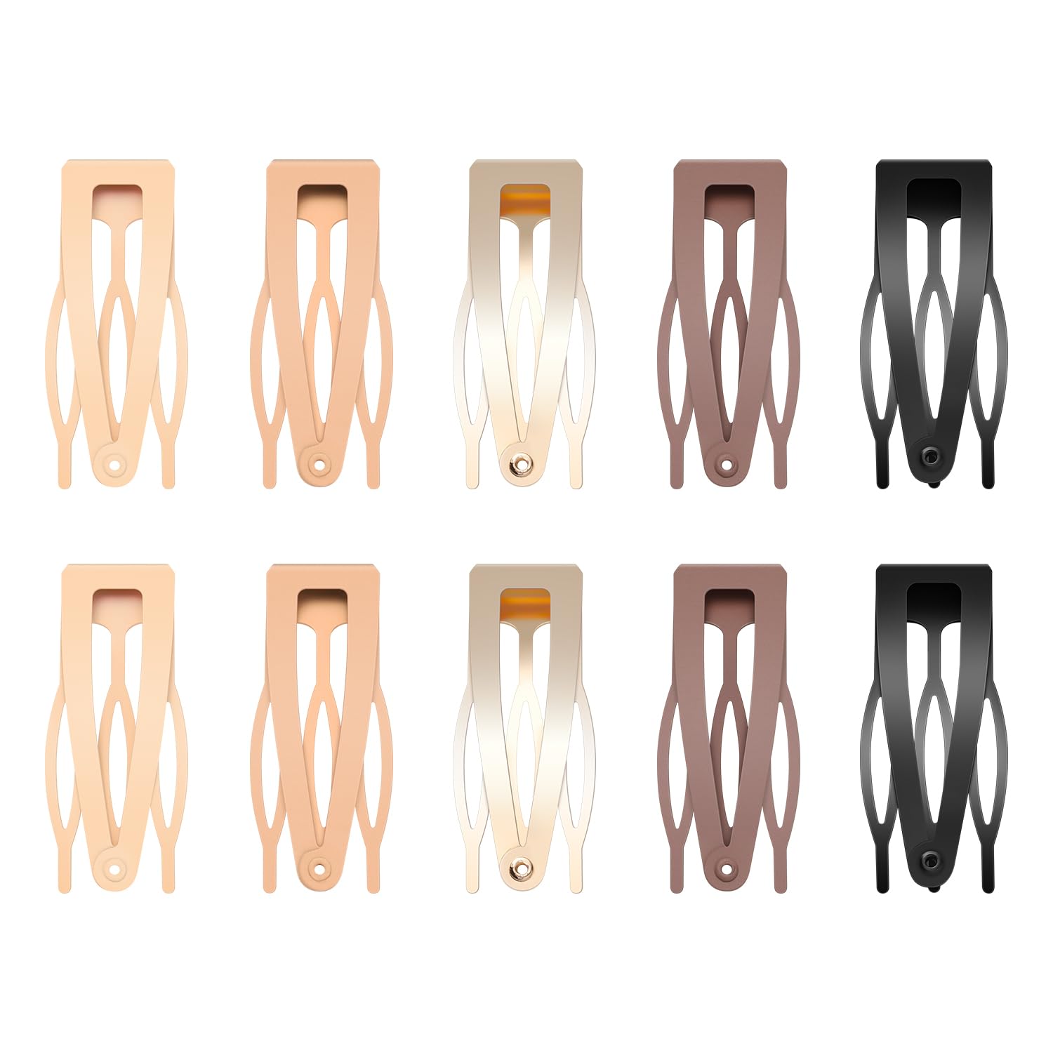 Sightor double grip hair clip black secures hair securely during daily styling