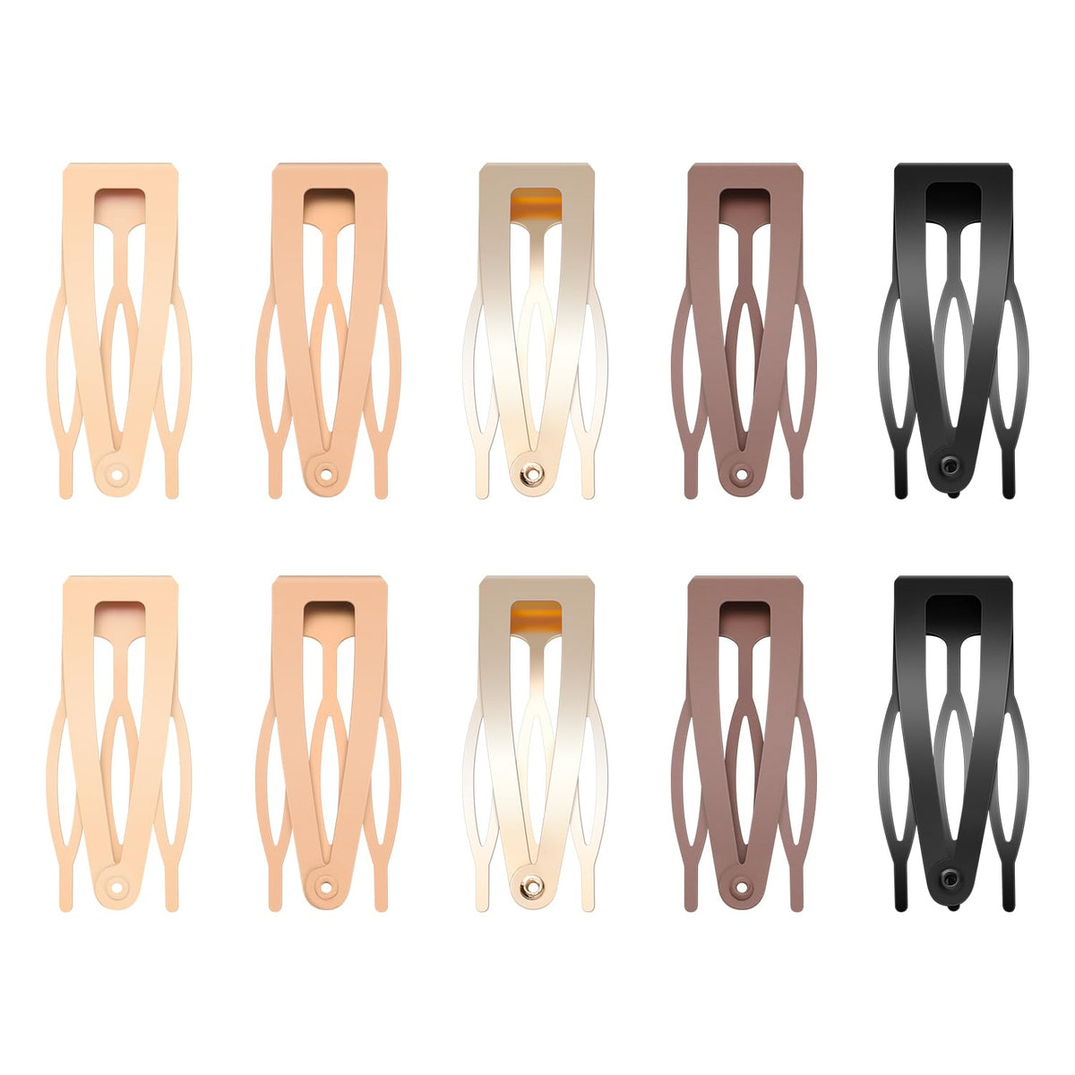Sightor double grip hair clip black secures hair securely during daily styling