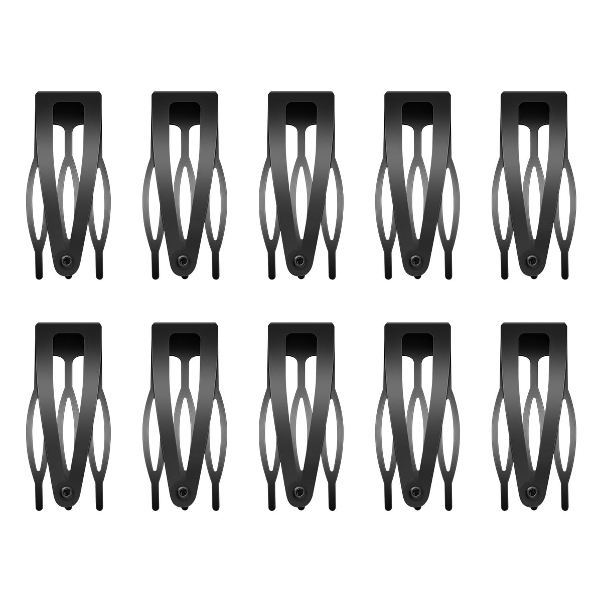 Sightor double-grip hair clip closeup shows secure hold for sleek styles.