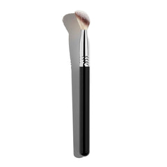 Sigma Beauty F08 precision powder brush with ergonomic handle for precise under-eye setting.