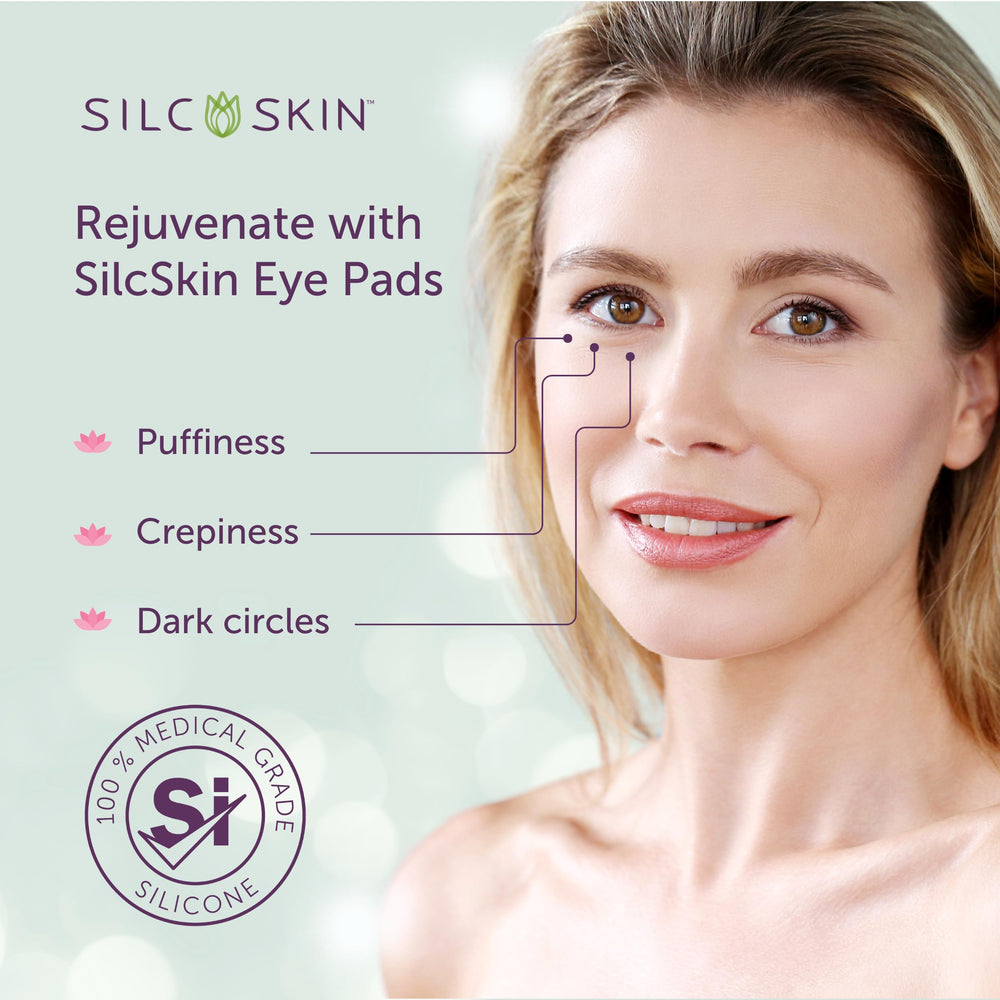 Parche ocular Silc Skin para ojos, aplicación suave que cuida la piel sensible