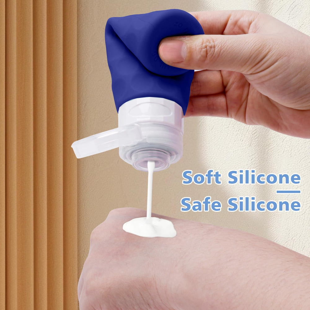 Silevoler included toiletry bag helps organize liquids.