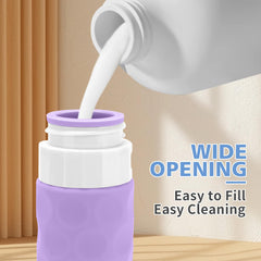 Silevoler 3oz TSA-approved bottle suited for carry-ons and quick screenings.