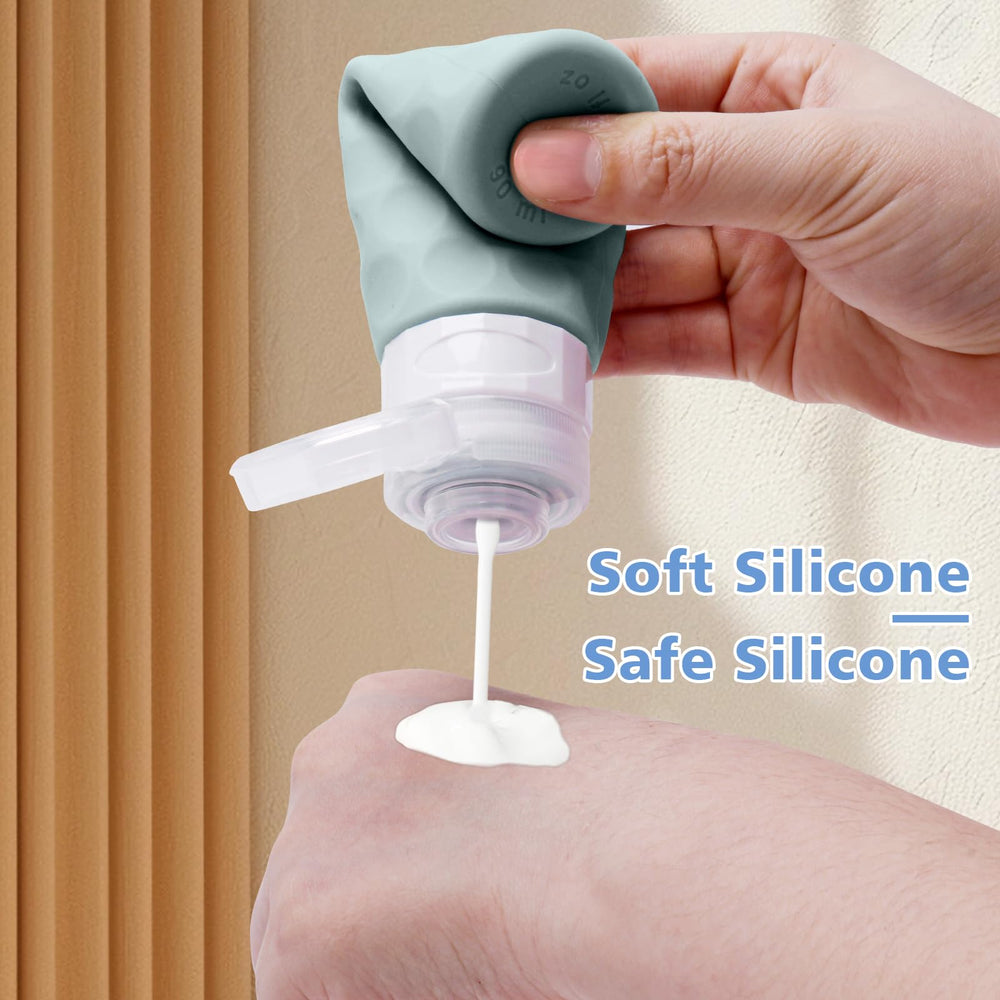 Silevoler transparent bottles show contents clearly for quick refills.