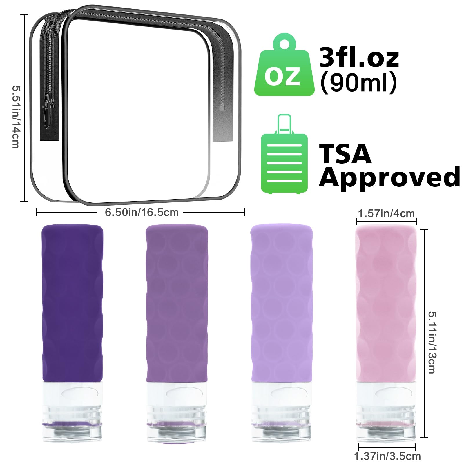 Silevoler bottle with no-drip valve for mess-free dispensing.