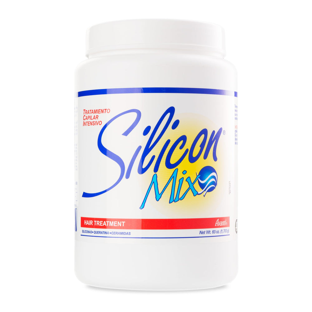 Silicon Mix Deep Conditioning Hair Mask 60oz bottle pouring for hydration