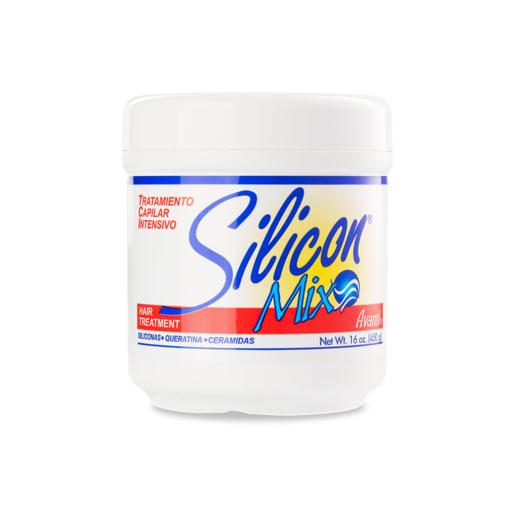 Silicon Mix Deep Intensive Hair Treatment bottle delivering hydration and shine.