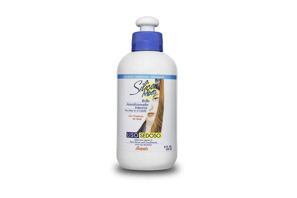 Silicon Mix Smooth & Silky Intensive Leave-In bottle for daily moisture and shine