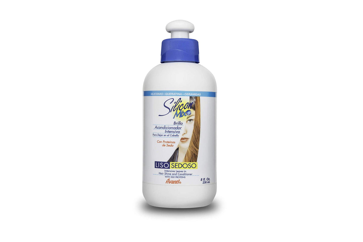 Silicon Mix Smooth & Silky Intensive Leave-In bottle for daily moisture and shine