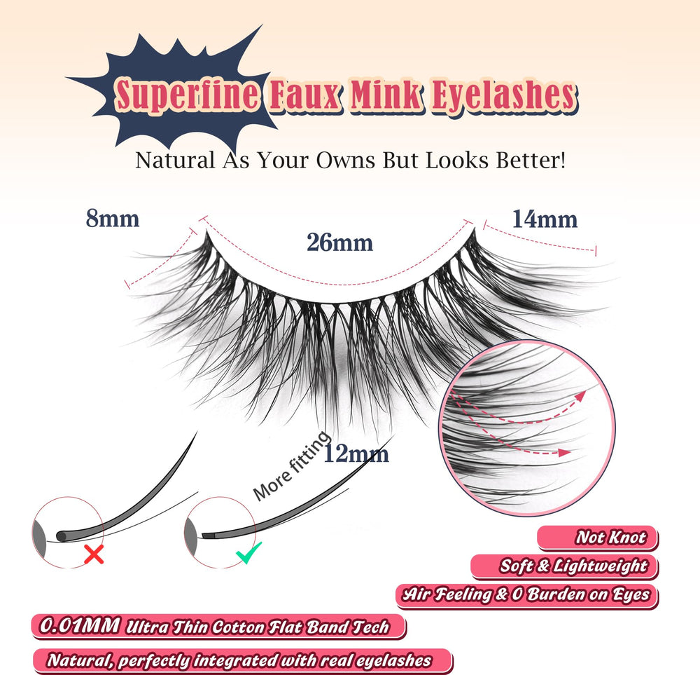 Siligli 3D volume lashes with crisscross fibers enhance definition and a fuller look.