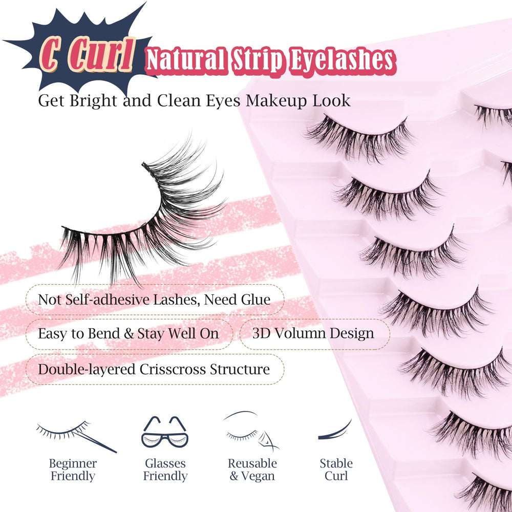 Siligli 3D volume lashes with crisscross root for fuller looks