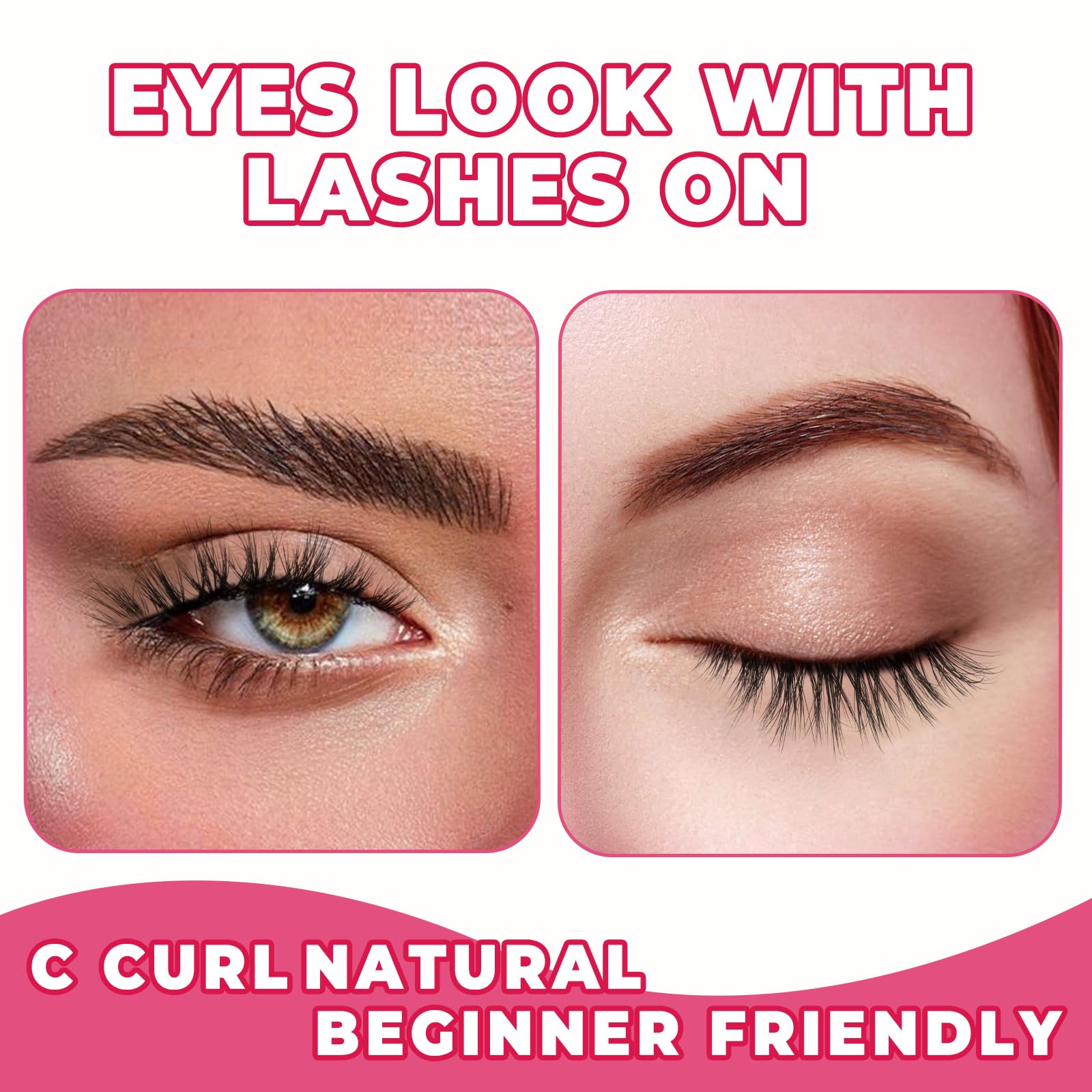 Siligli lashes are beginner-friendly and easy to apply with any compatible glue.