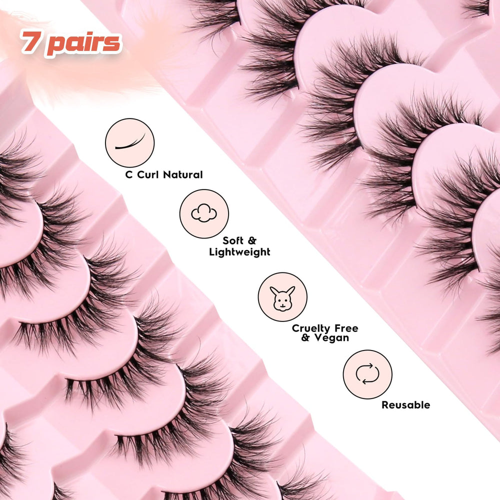 Siligli lashes provide day-to-night versatility for daily wear and special occasions.