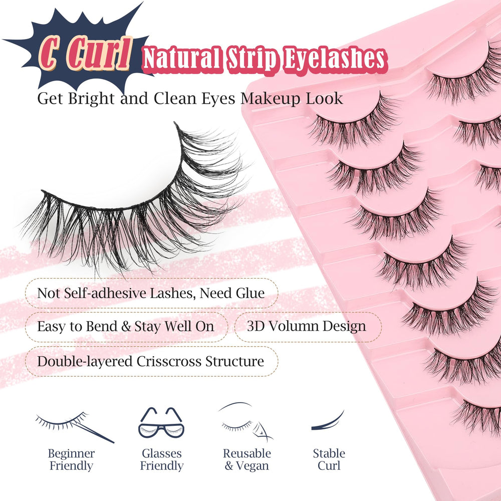 Siligli Lashes thin flat band blends seamlessly with natural lashes.