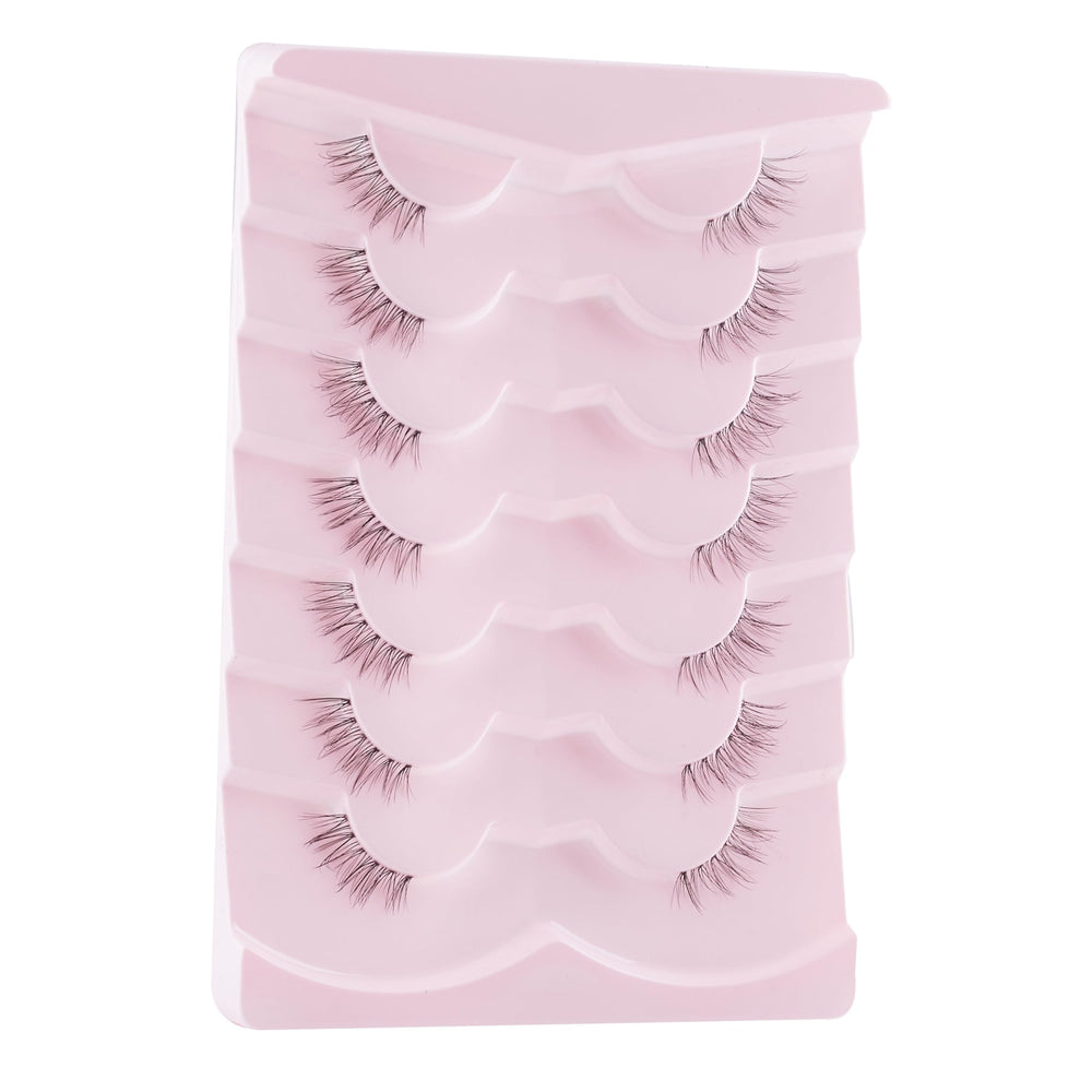 Siligli vegan reusable lashes crafted from soft synthetic fibers for daily wear