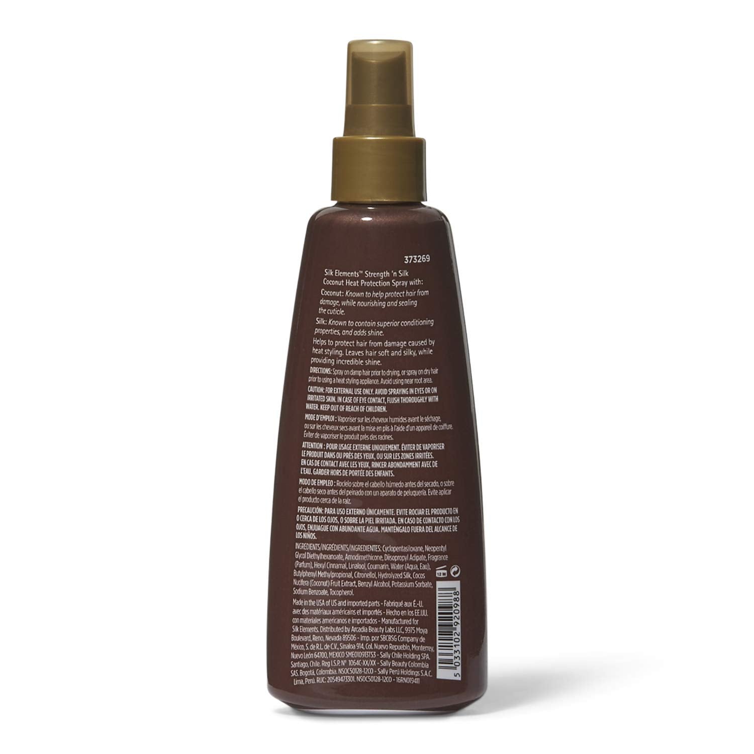 Silk Elements aplicación suave en el cabello, facilita peinado diario