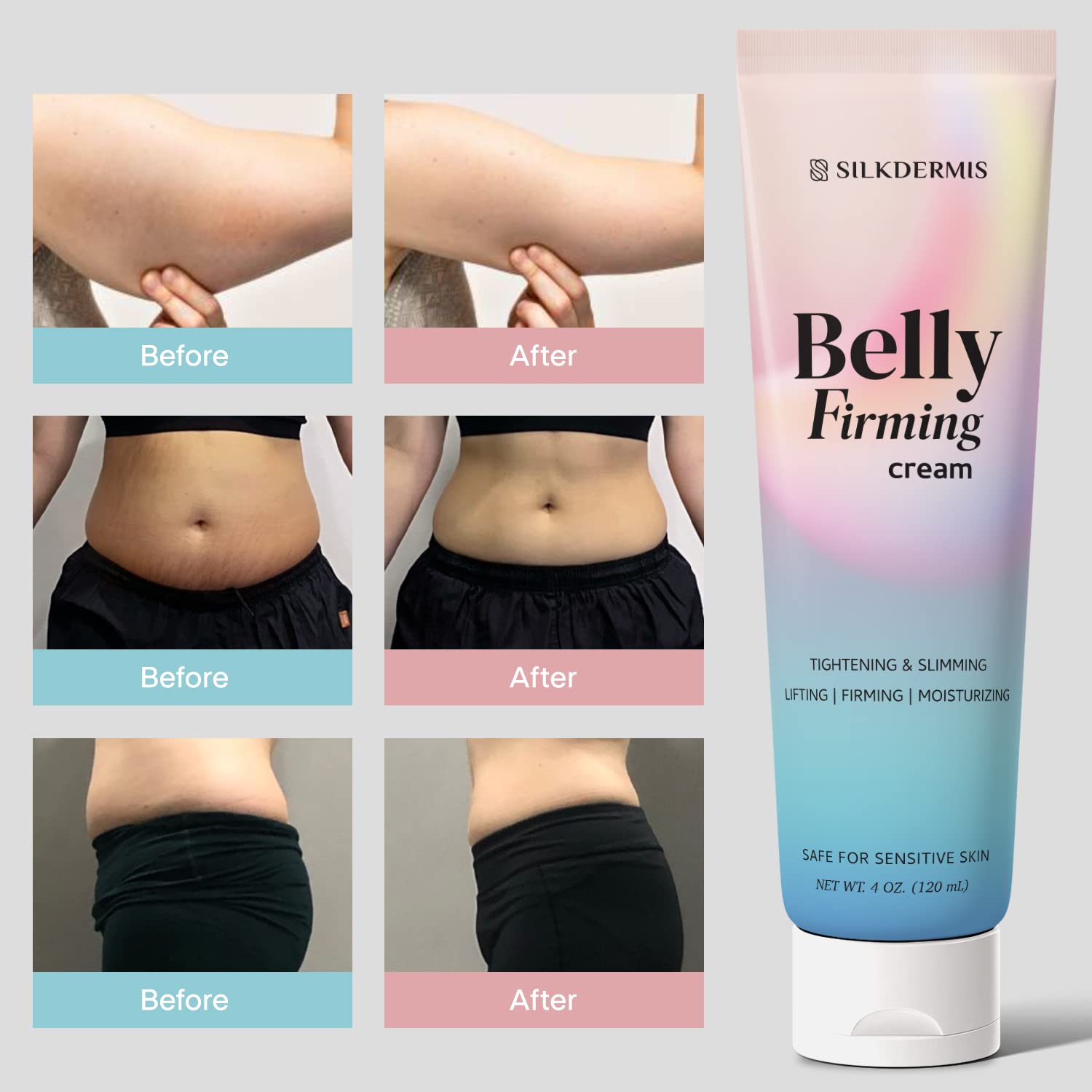 SILKDERMIS B: zona de cintura más tonificada y firme.