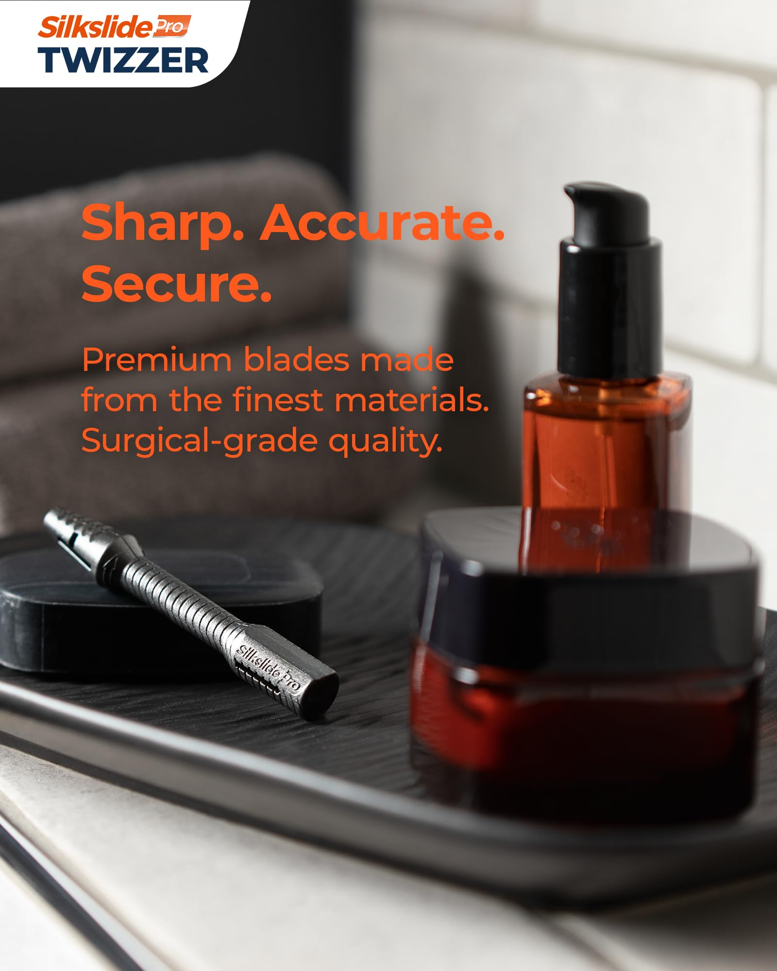 Silkslide TWIZZER durable blades provide up to two years of use.