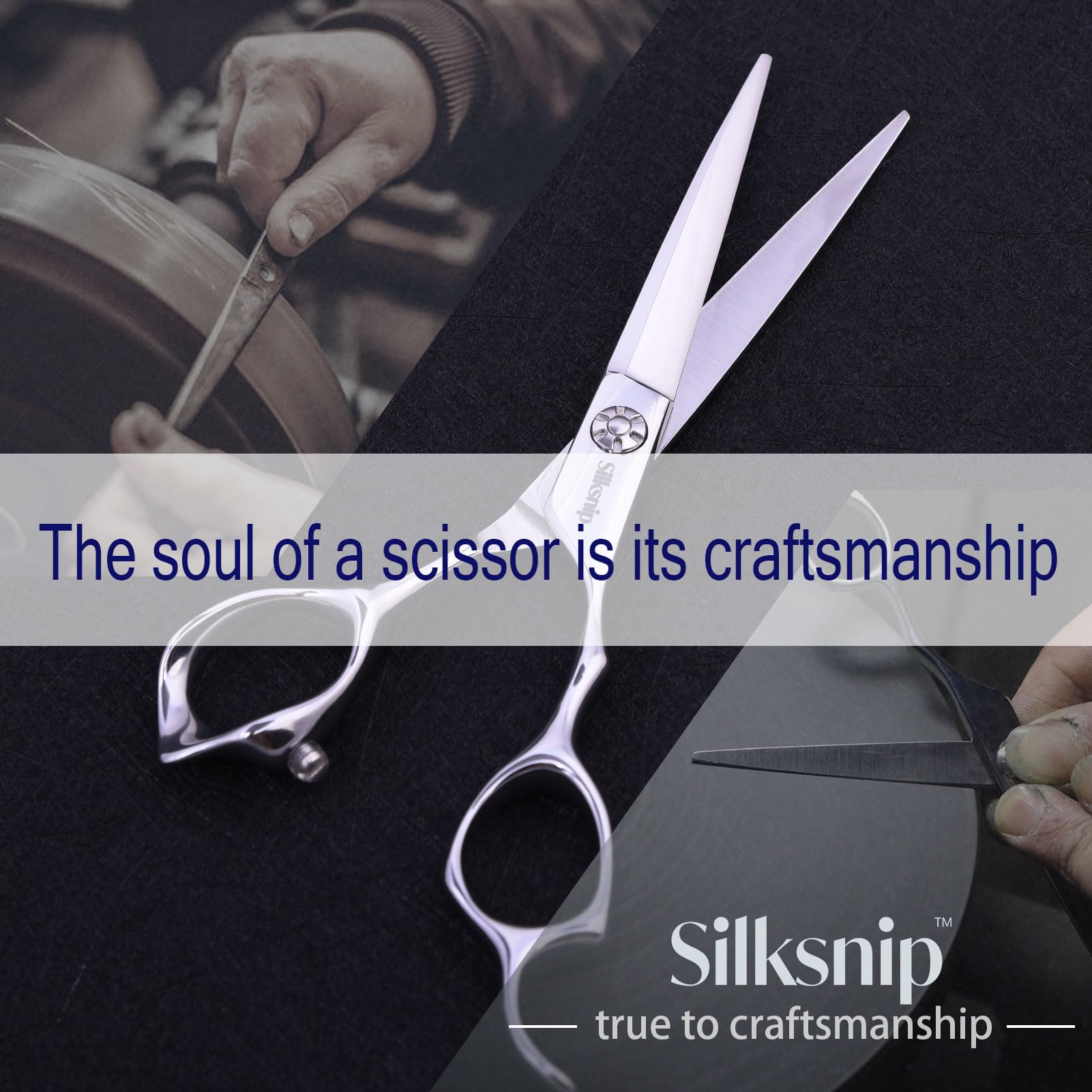 Silksnip handcrafted stainless steel finish delivers durability and long-lasting performance