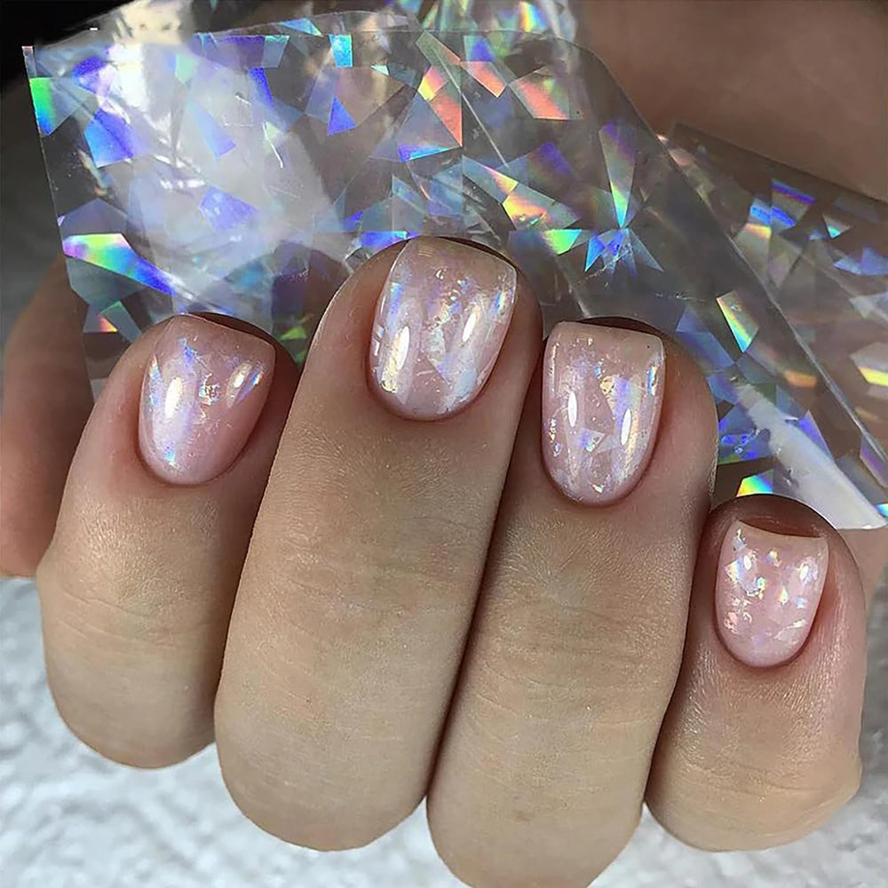 SILPECWEE Aurora waves foil brings dynamic movement to manicure