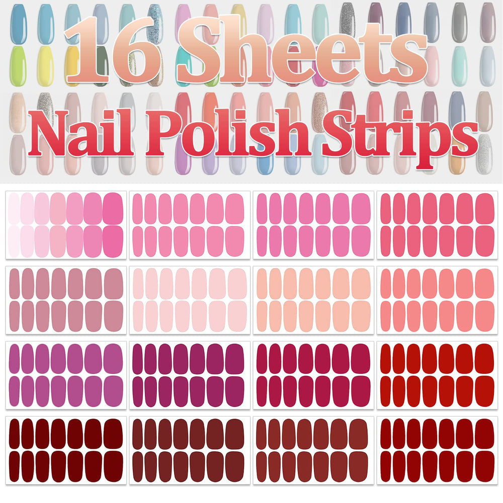 Elegant gradient designs from SILPECWEE nail wraps for versatile manicures.
