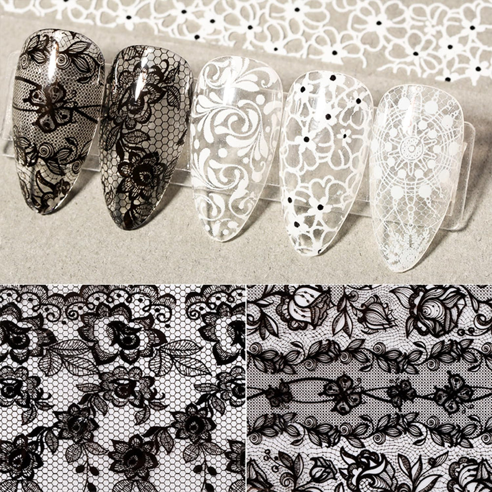 SILPECWEE holographic nail foil sheets shimmer on any manicure.