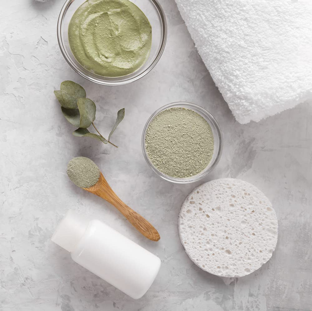 SILUKER biodegradable travel sponge pack for eco-conscious routines
