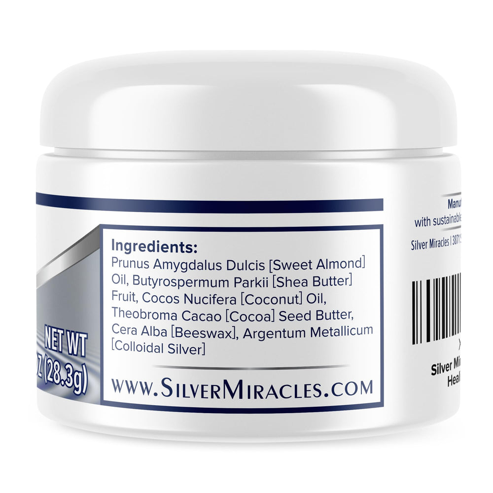 Textura crema de Silver Miracles para piel seca