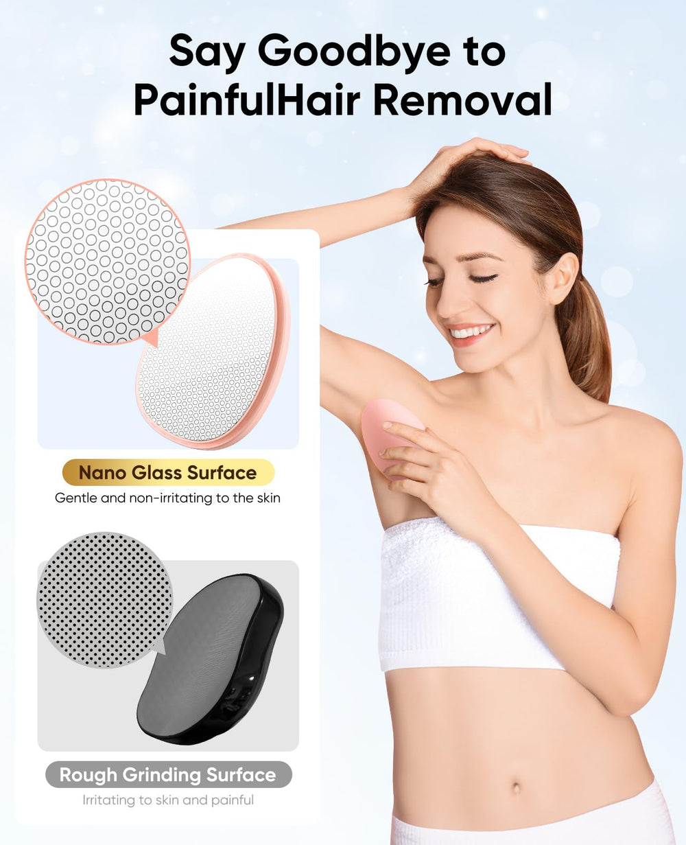 SILVLF crystal surface close-up for gentle exfoliation and safety.