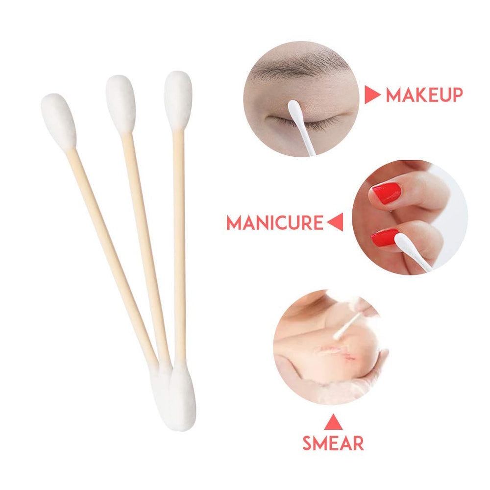 Simetufy soft cotton tips provide comfortable, safe makeup and skincare applications.