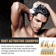 Simnoble Champú Activador de Raíz — aplicación en cabello para activar raíces con suavidad.