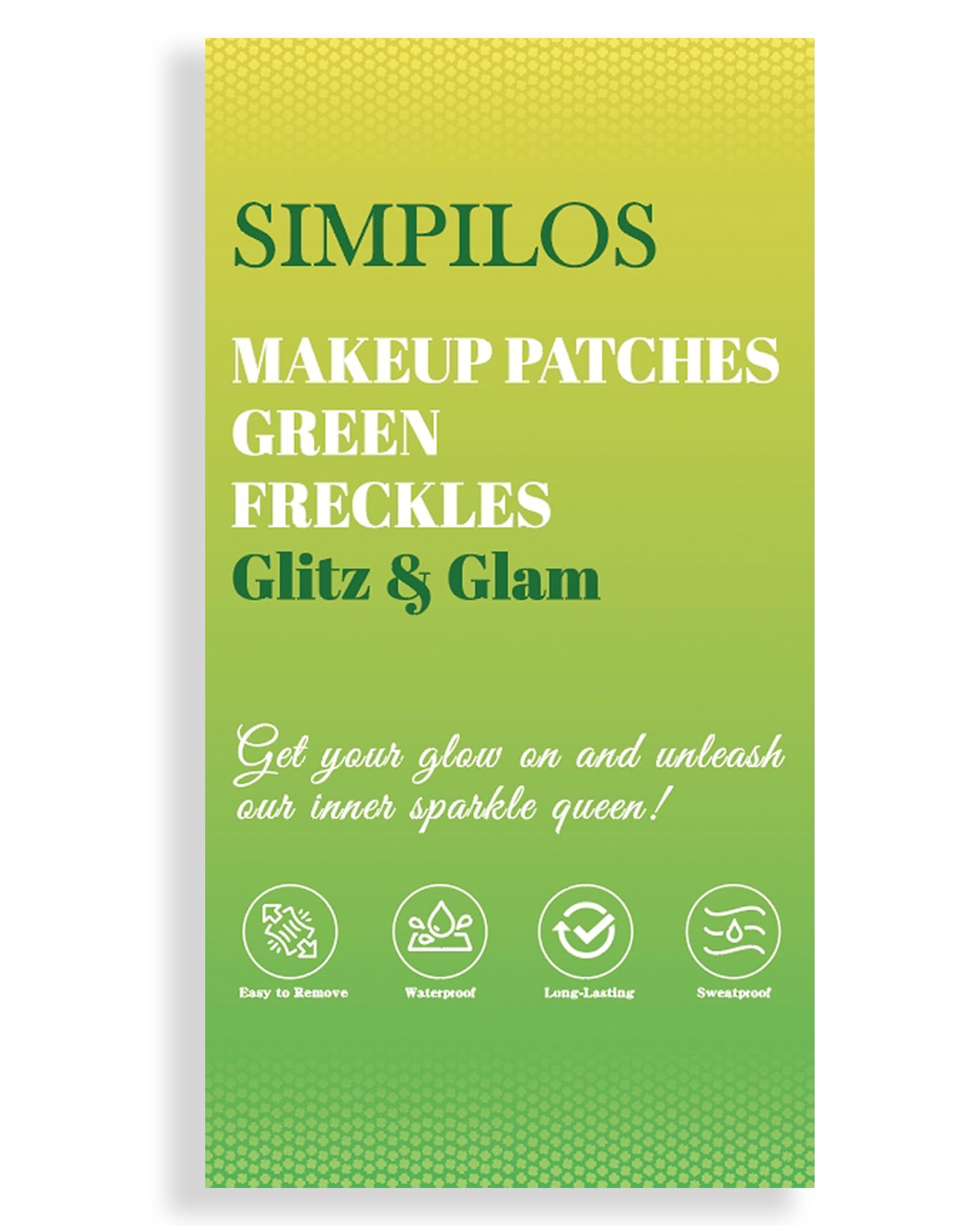 Simpilos glitter patches great for festivals, concerts, and beach weekends