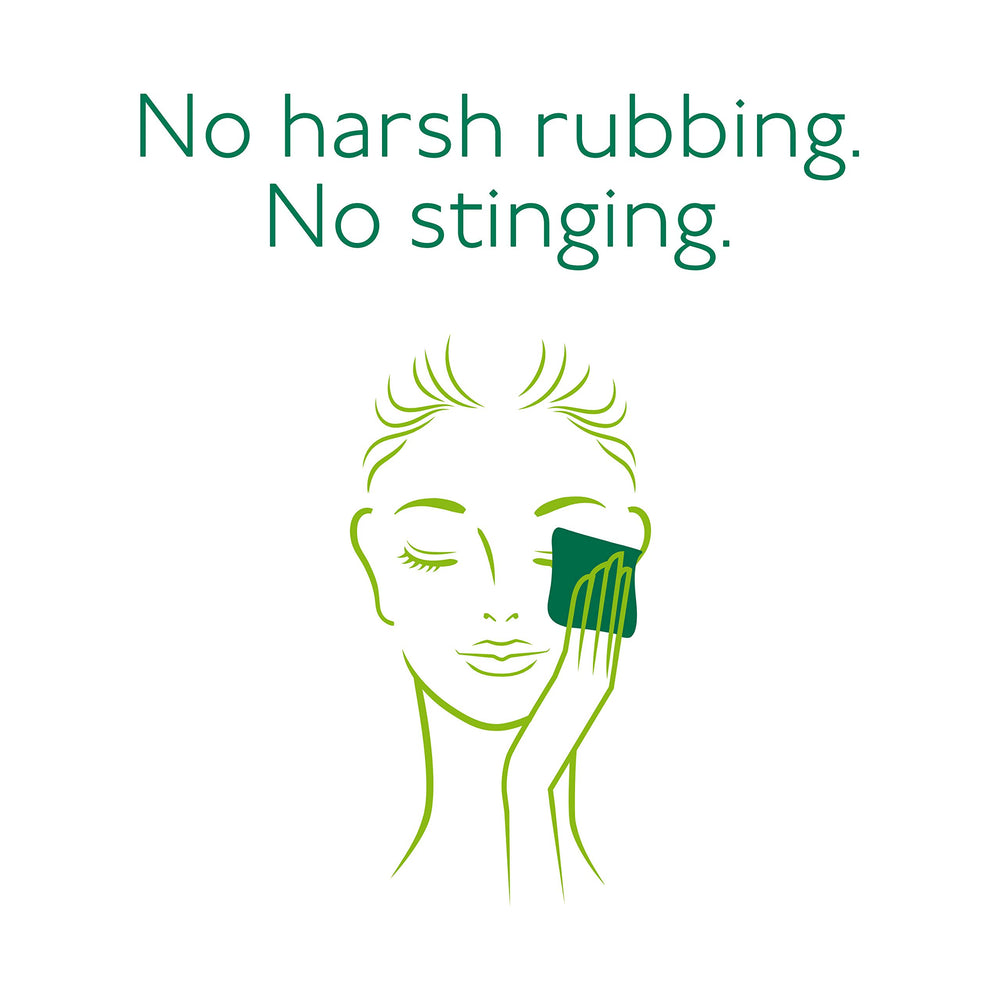 Simple Cleansing Wipes packaged in a resealable pouch to stay moist.