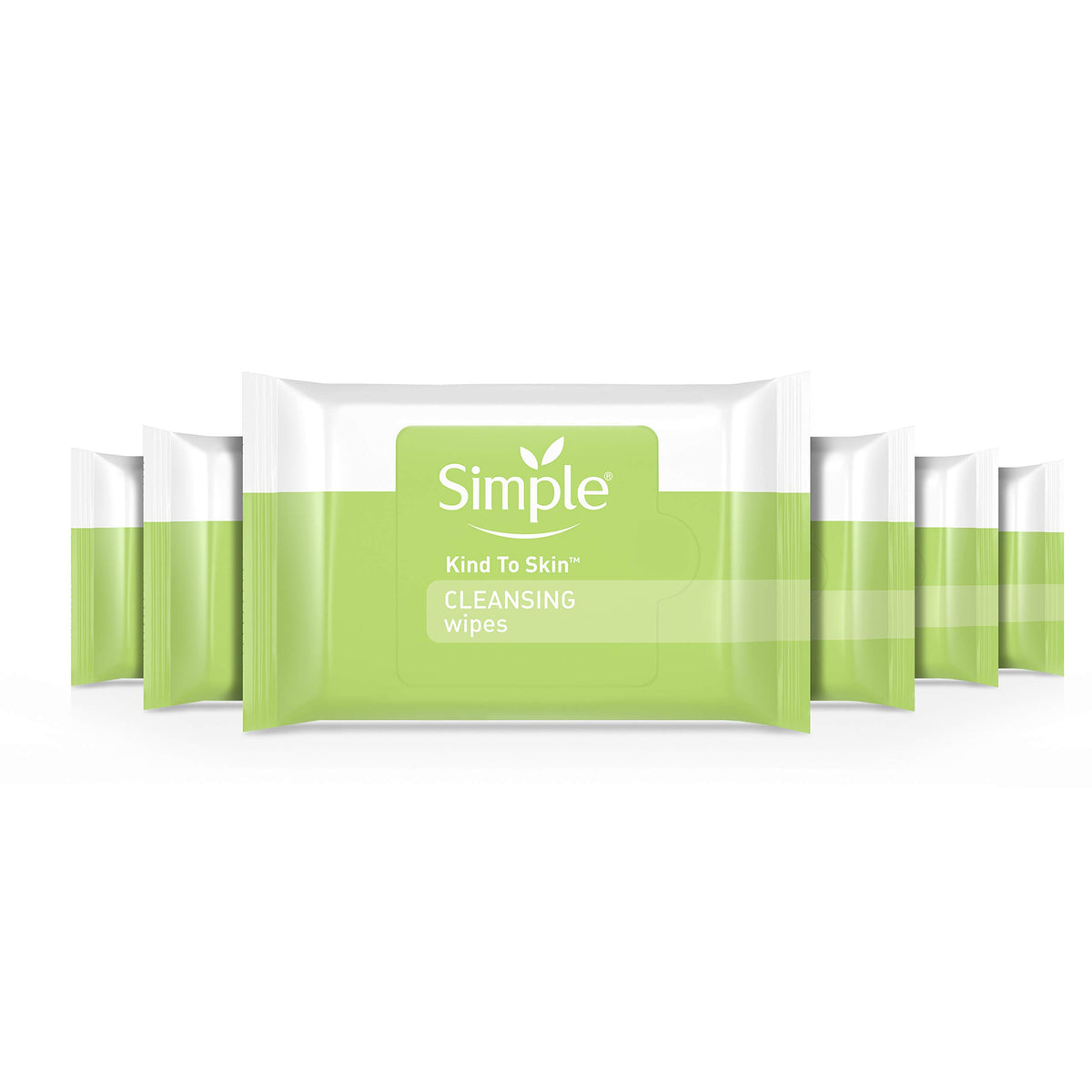 Simple Cleansing Wipes remove waterproof mascara gently from eyes.