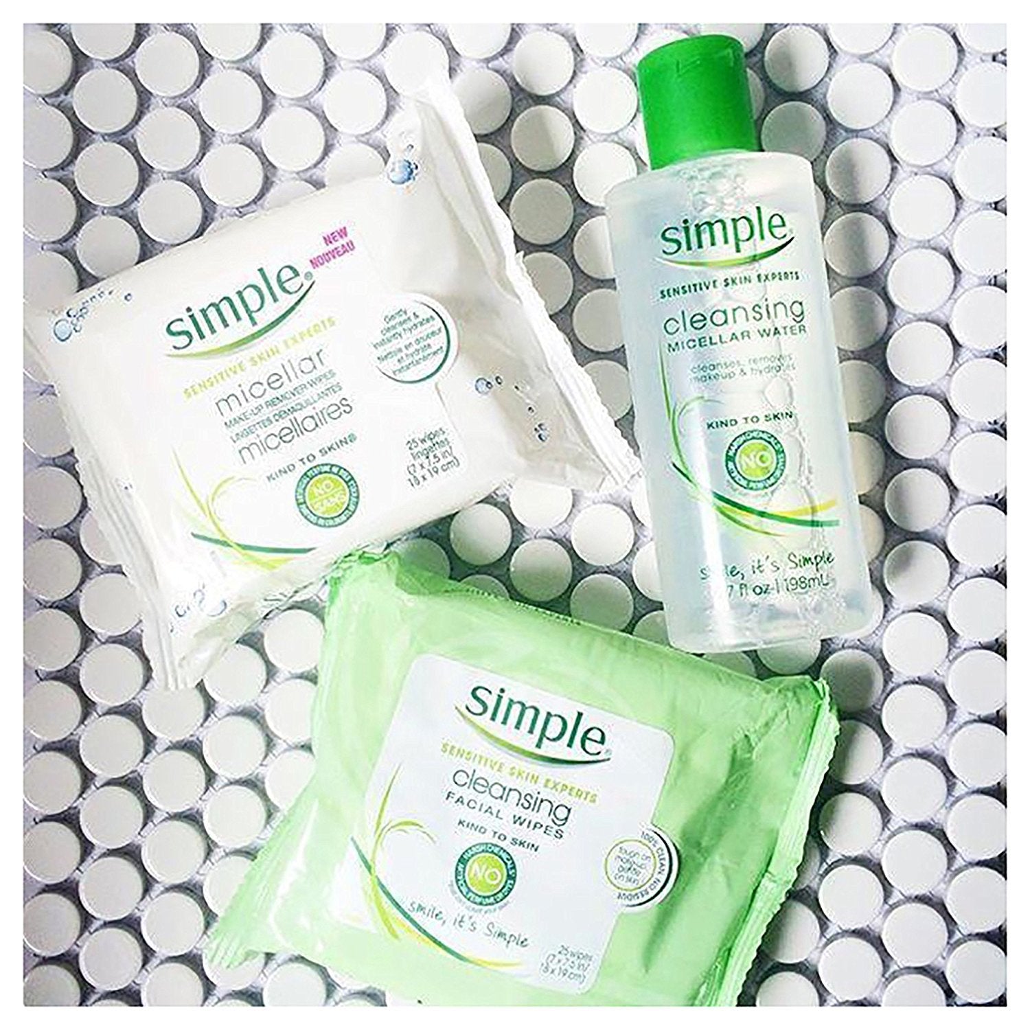 Simple Kind to Skin: toallitas que quitan maquillaje resistente sin enjuague