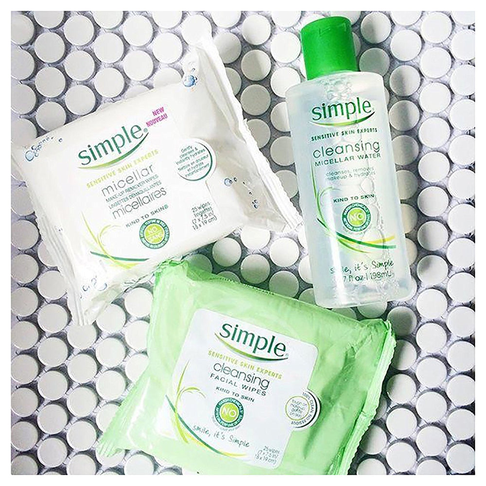 Simple Kind to Skin: toallitas que quitan maquillaje resistente sin enjuague