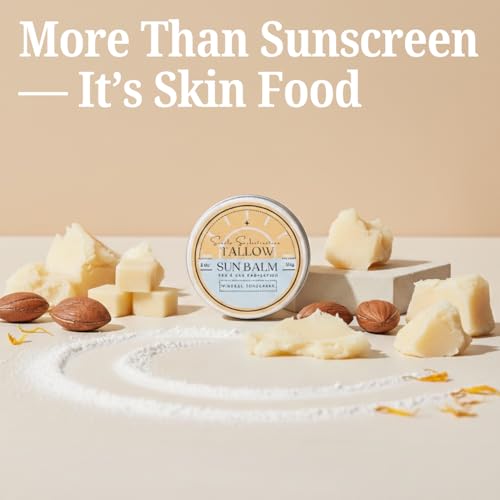 Simple Sophistication Tallow Sun Balm textura cremosa para aplicación suave
