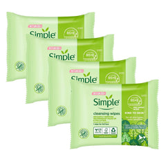 Simple toallitas-desmaquillantes-piel-sensible pack: limpieza suave para piel sensible.