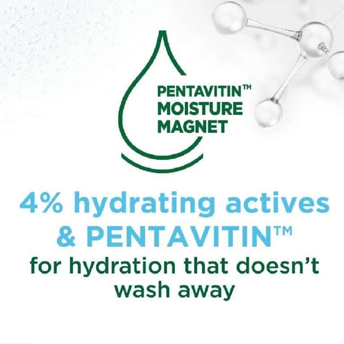 Simple Water Boost no harsh chemicals label close-up supports safe cleansing.