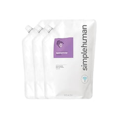 simplehuman lavender refill pouch front view for easy eco-friendly refills