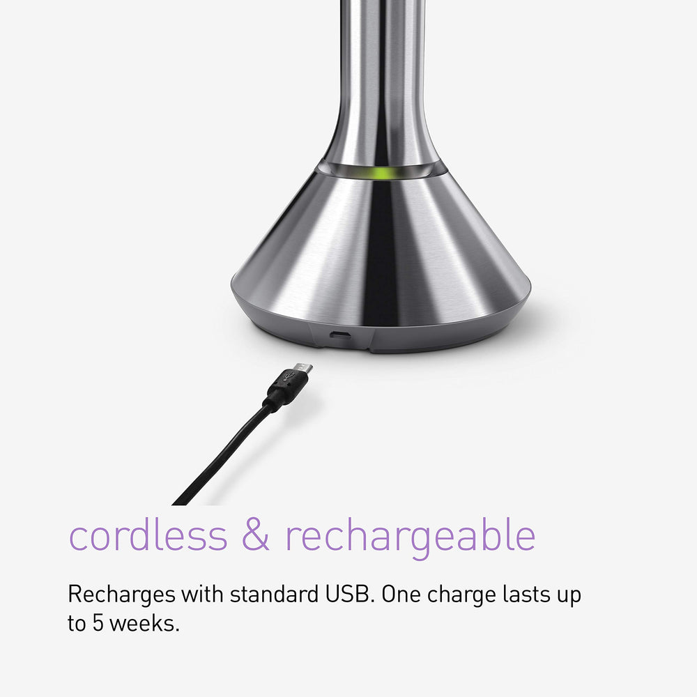 Simplehuman long-lasting LEDs stay bright through years of use.