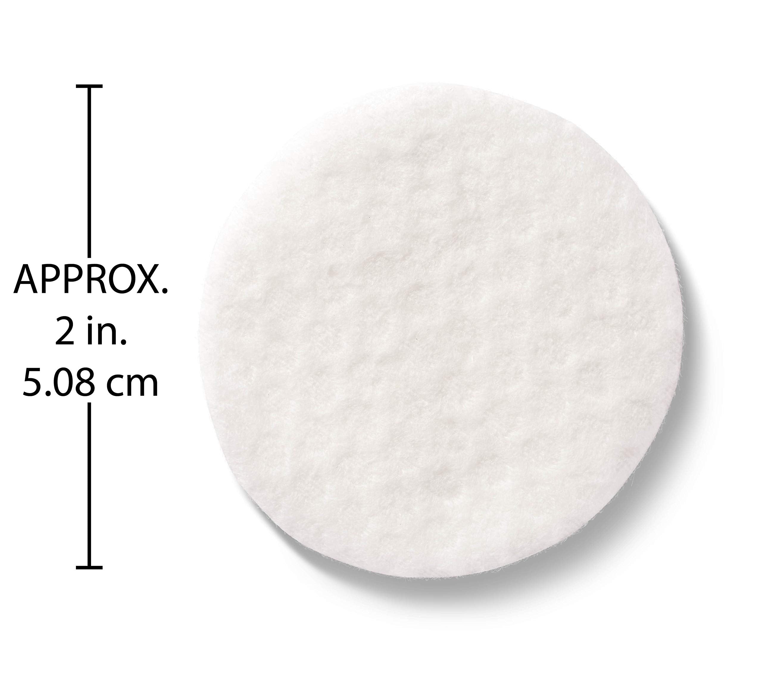 Simply Soft 100 percent pure cotton pads pack of 100 visible in image
