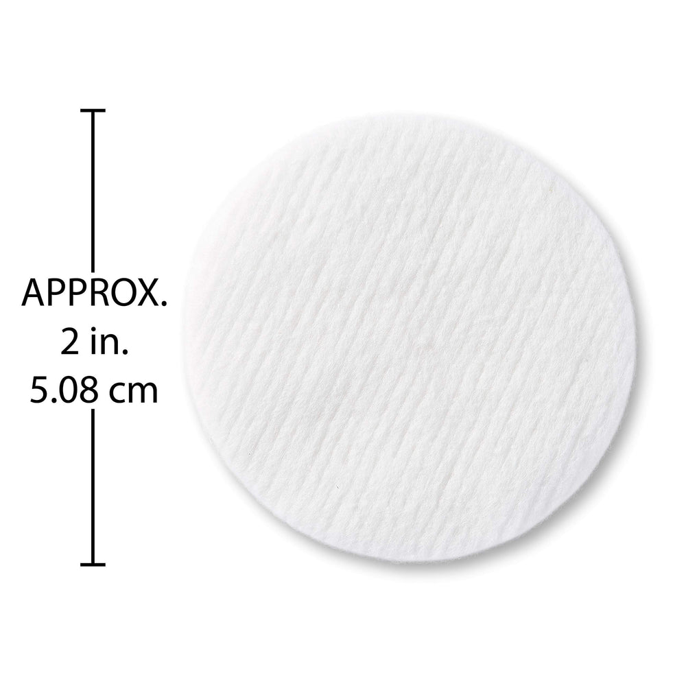 Simply Soft Cotton Rounds lint-free, 100% cotton, skin-friendly