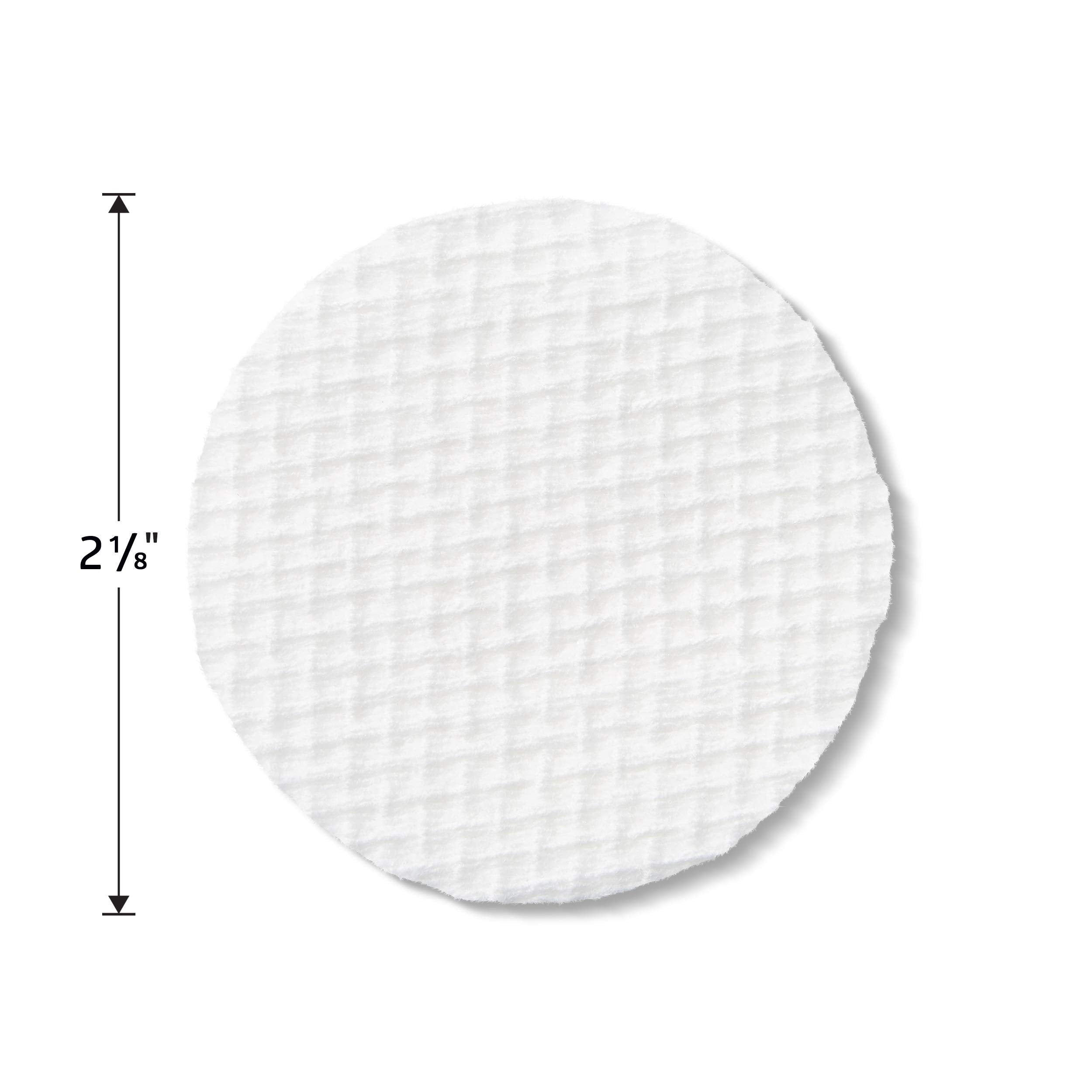 Simply Soft cotton rounds in action for applying cleanser or toner smoothly