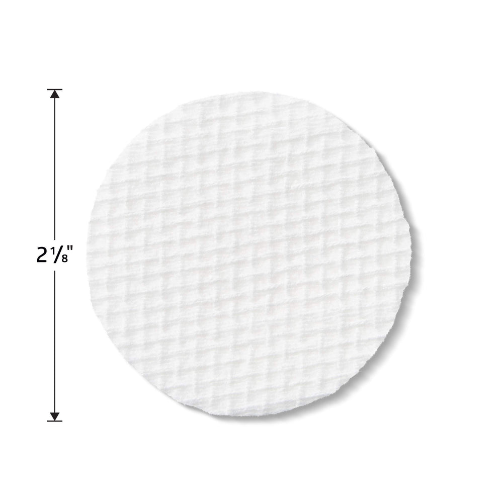 Simply Soft cotton rounds in action for applying cleanser or toner smoothly